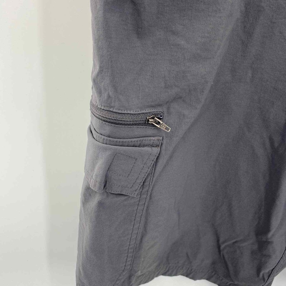 Orvis Cargo Shorts Mens 32 Gray Nylon Quick Dry Pockets Gorpcore - Picture 4 of 11